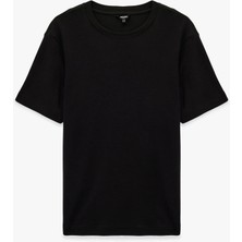 Koton Regular Fit Kısa Kollu Pamuklu Bisiklet Yaka Tişört