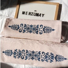 Merzümay Çeyizlik El Emeği Analı Kızlı Havlu