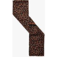 Koton Leopar Desenli Uzun Atkı