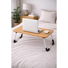 Hodbehod Laptop Sehpası Masası Katlanabilir Yatak Koltuk Üstü Kahvaltı Bilgisayar Sehpası