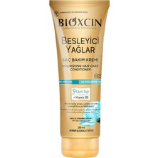 Leaf Shop Besleyici Saç Bakım Kremi – 9 Çiçek Yağı, B5 Vitamini ve Biocomplex B11 Içeren Yoğun Nemlendirici Krem – 250 ml – Kuru ve Yıpranmış Saçlar Için