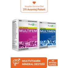Suda Vitamin Suda Vıtamın-Multımen Multıvıtamın 60 Kapsül + Multıfem Multıvıtamın 60 Kapsül