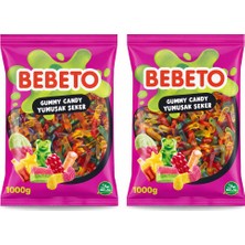 Bebeto Jelibon 2’li Paket 1 kg Solucan ve 1 kg Timsah