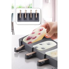 Leaf Shop Dondurma Kalıbı 4 Bölmeli 2'li Paket