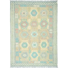 Kilim Co. El Dokuma Pastel Renk Afgan Kilim 204X300 cm (6.12 M²)