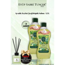 Eyüp Sabri Tuncer x 2 Ayvalık Zeytin Çiçeği Köpük Sabun 1,5 L  Yeşilçay Koku Hediye