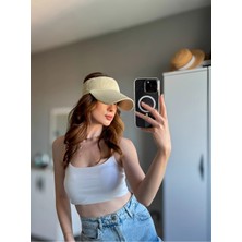 Rora Triko Kadın / Erkek Vizör Uv Koruyucu Şapka