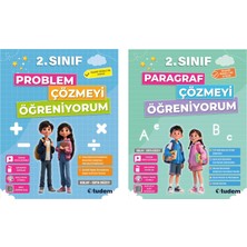 Anonim Tudem Yayınları 2. Sınıf Paragraf ve Problem Çözme Seti 2 Kitap