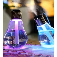 TeknoBeyza Işıklı Mini Hava Nemlendirici Buhar Makinesi - Tropikal Palmiye Tasarımlı Gece Lambası ve Nemlendirici