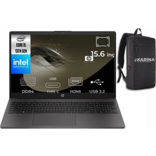 Hp 250 G10 I5-1334U 9G1E4ET-K24 12GB 4tb Iris Xe Graphics Freedos 15.6" Full Hd Notebook & Karina Çanta