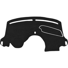 Leaf Shop Koruma Halısı Siyah Kenar Renk Siyah Ford Courier Ekransız 2013-2020 ile Uyumlu