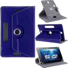 Leaf Shop Casper Vıa S48 Tablet Kılıf Deri Standlı Dönerli Universal 8 Inç