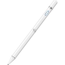 Leaf Shop Tab M10 3 Nesil ile Uyumlu Dokunmatik Kalem Tablet ve Telefonlar Için Hassas Yazı &çizim Kalemi Beyaz