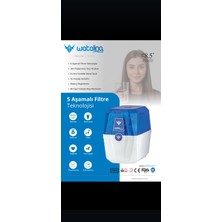 Watalina Pompal Tezgah Alti Su Arrtma Cihazi- 6 Asamall Alkali ve Mineral Filtreli Sistem