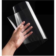 Leaf Shop Kağıdı Pvc A4 25 Adet 100 Micron Fotokopi Asetatı Şeffaf A4 Kağıdı 21X29,7 Projektör Tepegöz