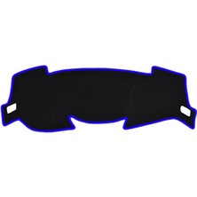 Leaf Shop Koruma Halısı Siyah Kenar Renk Mavi Nissan Qashqai 2013-2020 ile Uyumlu