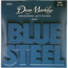 Leaf Shop Markley Blue Steel 2555 (12-54) - Jazz Elektro Gitar Tel Seti