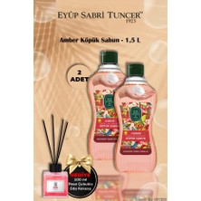 Eyüp Sabri Tuncer x 2 Amber Köpük Sabun 1,5 L Gül Koku Hediye