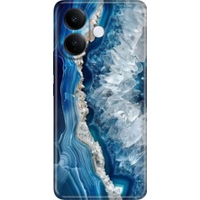 Vivo V60 Lite 5g Kılıf Desenli Baskılı Tpu Rubber Kapak Otto Marble