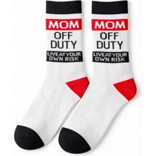 Solde Erkek Pamuklu Günlük Çorap – Yazılı Desen, Konforlu ve Nefes Alabilir, Kaliteli