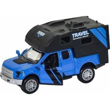 Kyops FY6022-12D -  Metal Çek Bırak Karavan Mavi (Lisinya)