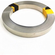 Leaf Shop Pil Punta Için Nikel Kaplama Şerit 5mm x 0.10MM (5 Metre)