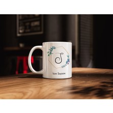 fotografyabaskı Kişiye Özel J Baş Harfli Isimli Kupa Bardak