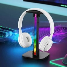 Leaf Shop Masaüstü Oyuncu Kulaklık Rgb Standı ZR715