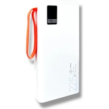 ARZ-003 Powerbank Taşınabilir Hızlı Şarj Cihazı Beyaz 20000 Mah