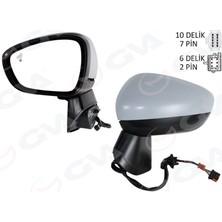 GVA Dış Dikiz Aynası Komple Sol Opel Crossland 17> Elektrikli Katlanır