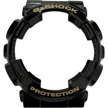 Casio G-Shock GA-100 Parlak Siyah Orijinal Shock Lastiği Kasa Silikonu