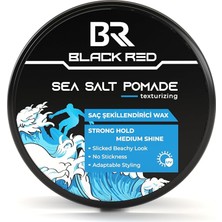Leaf Shop & Red Wax Saç Şekillendirici Wax Sea Salt Pomade Deniz Tuzlu Güçlü Tutuş - 120 ml