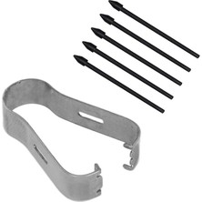 Leaf Shop Tab S6/s7/s7+/s6 LITE/NOTE10/NOTE 5G/NOTE10+/NOTE10+ 5G/NOTE20, Doğru Hassas, Çizilmez (5'li Paket) (Siyah)