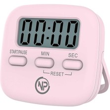 Leaf Shop NPT05P Mutfak,ders,yemek Için 99:59DK Dijital Alarm Kronometre,pomodoro Öğrenci Motivasyon Saati