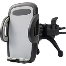 Leaf Shop NR80 Araç Içi Havalandırma Kilitlenebilir Ayaklı Sağlam Telefon Tutucu Tek El Kullanım