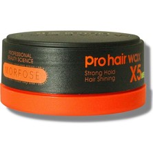 Leaf Shop Men Pro Hair X5 Strong Hold Turuncu Wax 150 ml