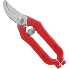 Leaf Shop Göcen Narenciye Üzüm Bağ Budama Makası Eğri Uçlu 18.5 cm Kırmızı