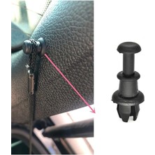 Leaf Shop Deponuz (1178) Bagaj Pandizot Askı Pimi 1M6867574 (1 Adet) Volkswagen Polo ile Uyumlu