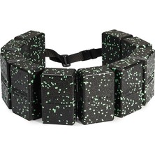 Leaf Shop Yetişkin Yüzme Kemeri (Siyah+Yeşil)