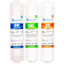 Leaf Shop Kapalı Kasa Su Arıtma Cihazı 3'lü Su Arıtma Ön Filtresi