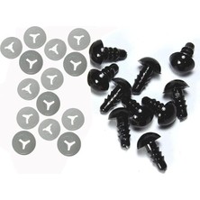 Leaf Shop Vidalı Göz - 6 mm (25 Çift-50 Adet)