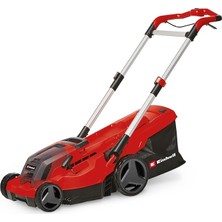 Leaf Shop Akülü Çim Biçme Makinesi Gp-Cm 36/450 Kit Power X-Change (36 V, 38 cm Kesme Genişliği, 450 M², Kömürsüz, Malçlama Özelliği, 45 L Hazne, 2 x 4.0 Ah Akü + Twincharger)