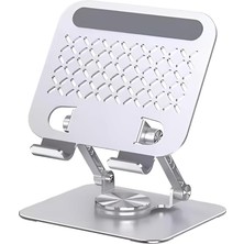 Leaf Shop Tablet Standı 360 Derece Dönebilen Katlanabilir Ergonomik Tablet Tutucu