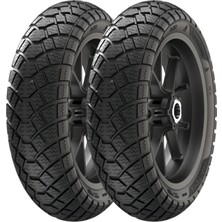 Anlas Motolux Nirvana 50 3.50-10 ve 3.50-10  SC500 Winter Grip Tubeless Ön Arka Lastik Takımı