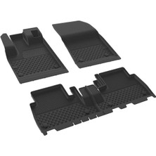 Leaf Shop Citroen Berlingo ile Uyumlu (2019+) Araca Özel 4.5d Havuzlu Oto Paspas