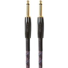 Leaf Shop Bıc-5 Studio Grade Instrument Cable, Straight 1/4 Inç Konnektörler, 5 Ft/1,5 M Uzunluk