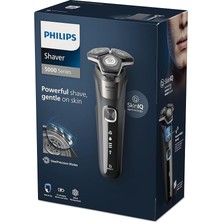 Leaf Shop 5000 Serisi Tıraş Makinesi, Sinekkaydı Tıraş, Skin Iq Teknolojisi, Islak ve Kuru Kullanım, Hassas Düzeltici Başlık – S5887/10