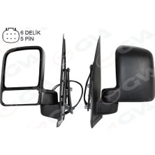 GVA Dış Dikiz Aynası Sol Ford Connect 02> Elektikli VM-6311EHL