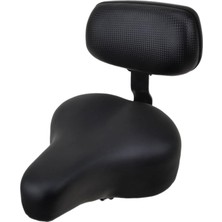 Leaf Shop Sırt Destekli Sele Koltuğu Arkalıklı Ayarlamalı Geniş Elektrikli Koltuk Selesi Siyah