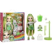 Leaf Shop Rainbow High Jade Parlak Slime ve Evcil Hayvan Serisi Bebeği